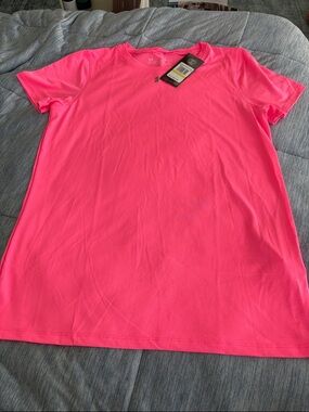 Under Armour Women's Short Sleeve Crew Tee - Hot Pink